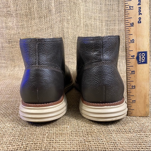 🛑SOLD🛑Cole Haan Boot Chukka Oxford Ankle brown Grand.os casual dress  11.5 M - Picture 8 of 11